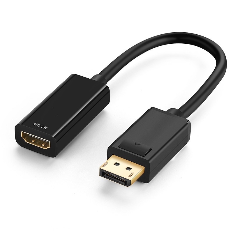 DisplayPort Male to HDMI Female DP to HDMI 4K*2K for Projector คอมพิวเตอร์ โน้ตบุ๊ค