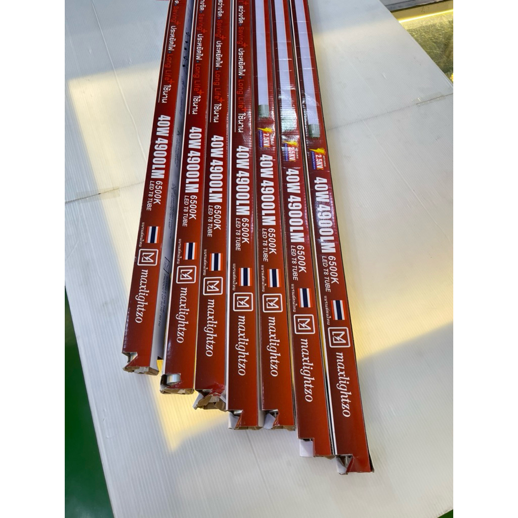 maxlightzo หลอดนีออนLED/T8/40W4900LM6500Kสว่างจนตะลึง - รูปที่ 3