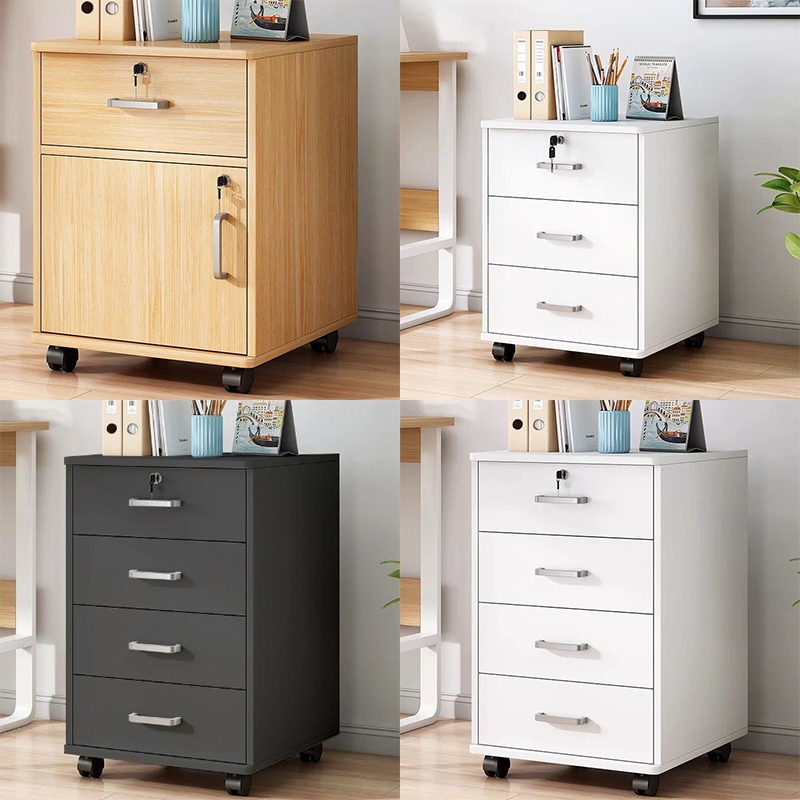 ข้างเตียง พร้อมชั้นวางลิ้นชักโต๊ะข้างเตียง โต๊ะวางข้างเตียง ชั้นวางของ โต๊ะข้างเตียง พร้อมล้อ ตู้หัวเตียง พร้อมตัวล็อค