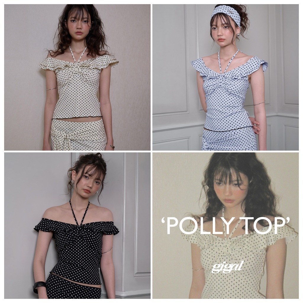 gigalofficial POLLY TOP POLKA DOT