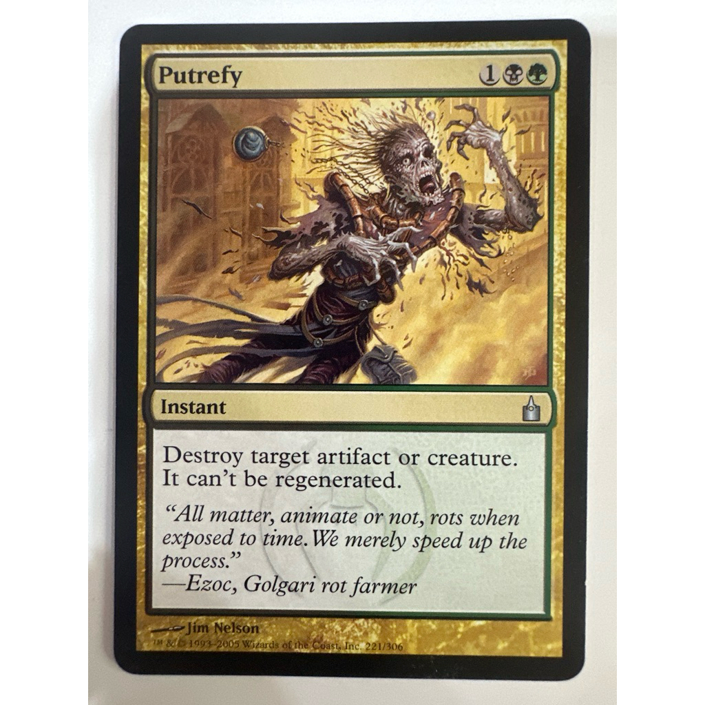 Ravnica: Putrefy ของแท้พร้อมส่ง MTG Magic the gathering