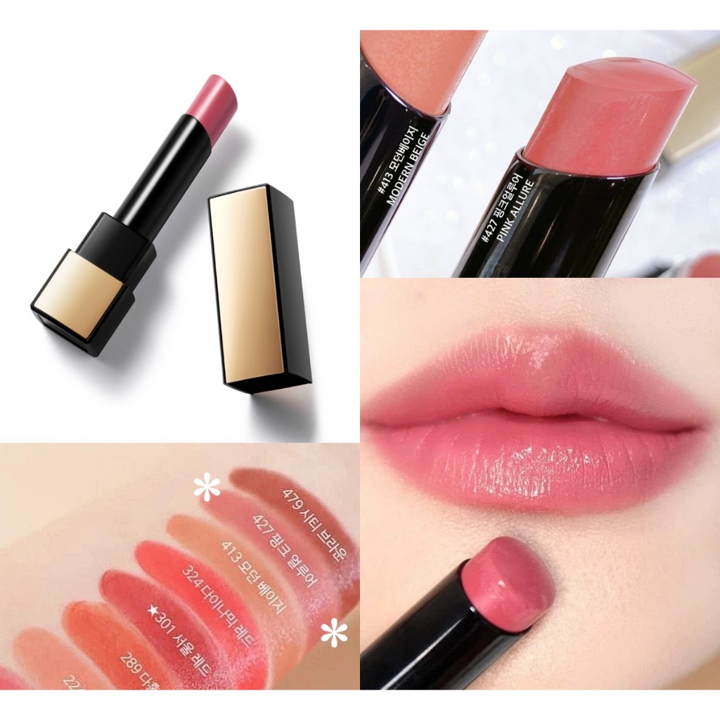 ✨ HERA Rouge Classy Mini Lipstick 1.1 g.  สี 427 Pink Allure โทนสีชมพูตุ่นๆ สวยหรูดูดี
