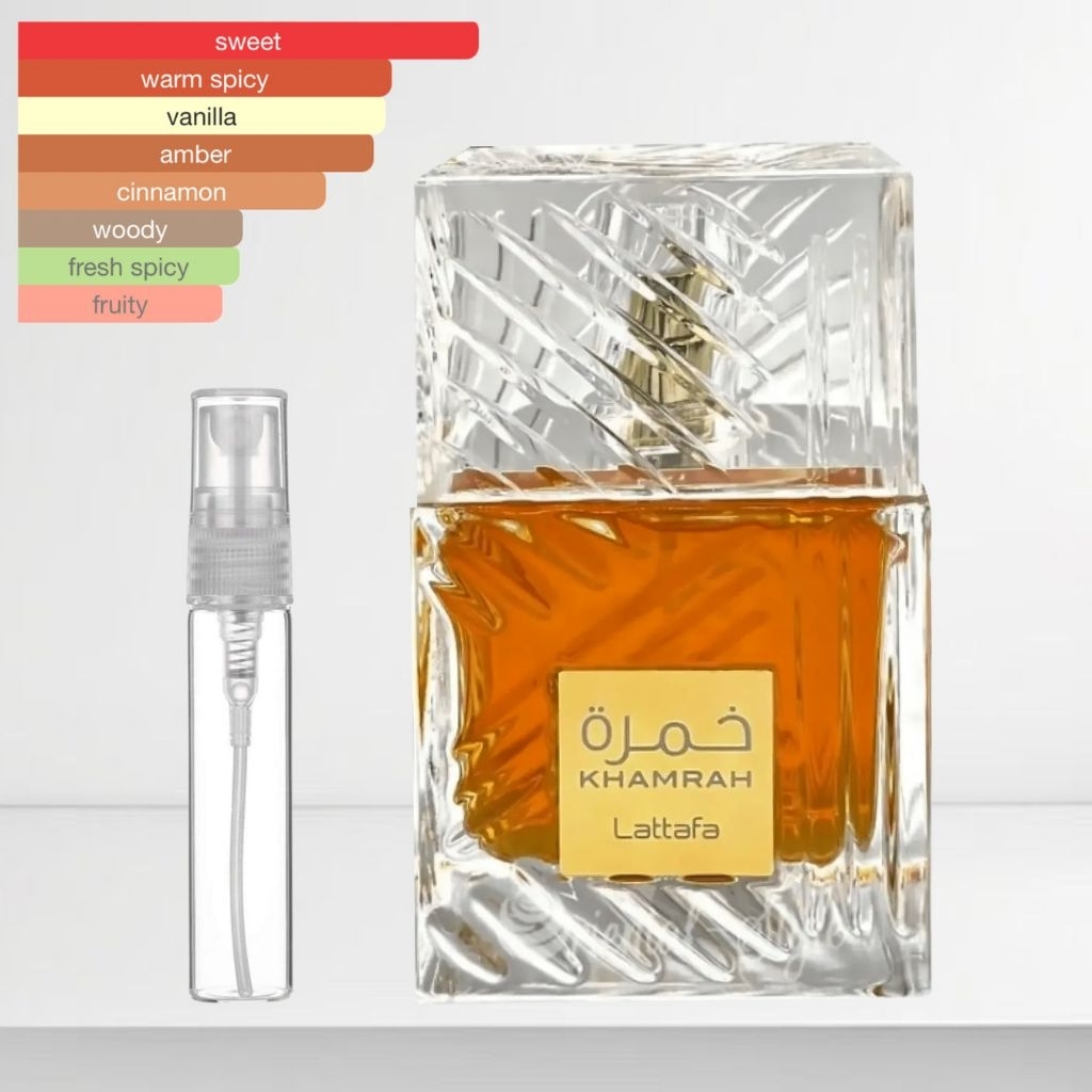 [แบ่งขาย][2ml,5ml,10ml] Lattafa Khamrah (Angels' share dupe) ส่งเร็ว