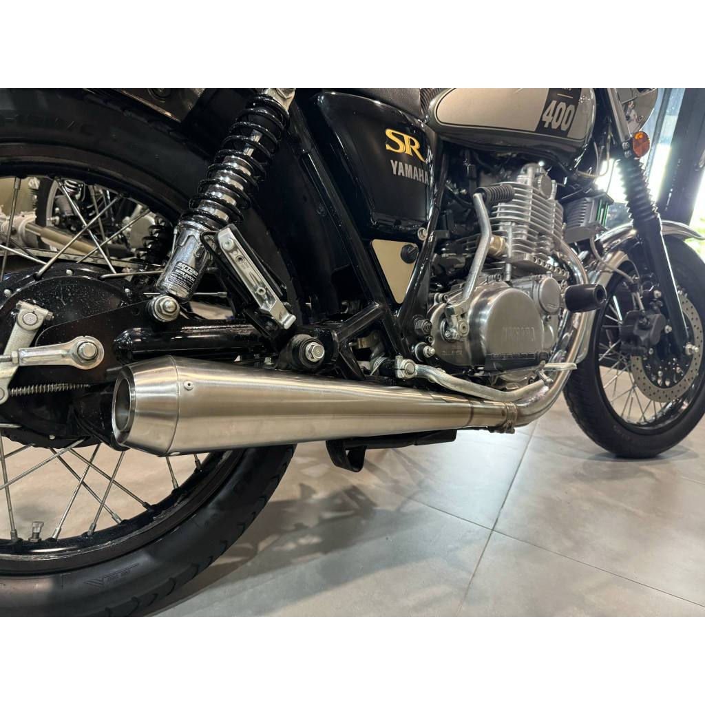 ท่อbooster ท่อSR400 ท่อตรงรุ่นSR400