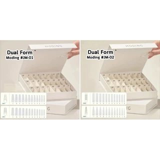 MODING🇨🇳 Dual Form JM/NQJM ดูอัลฟอร์ม 2แบบ หลายทรง ขึ้นทรงต่อเล็บPolyGel/ต่อเล็บเจล ดูโอฟอร์ม