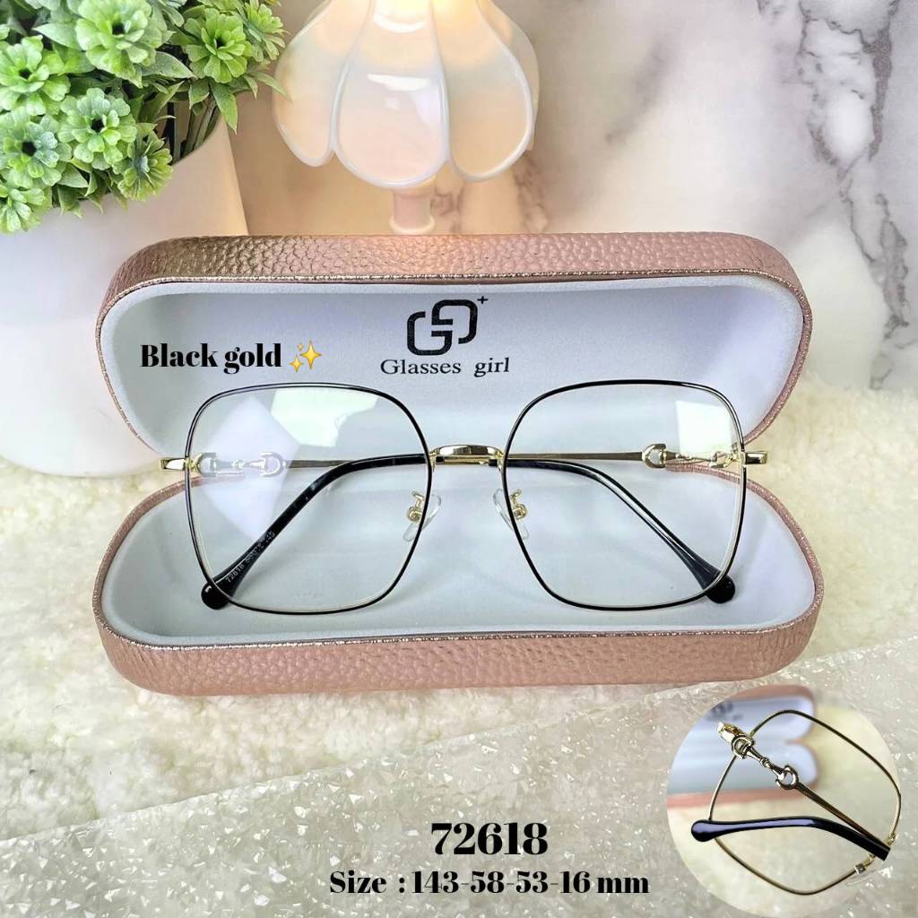 แว่นกรองแสงเลนส์พรีเมี่ยมบลูบล็อกออโต้ กรองแสงหน้าจอคอม มือถือ ป้องกันรังสีสีฟ้า กันUV400 (รุ่น 72618 )