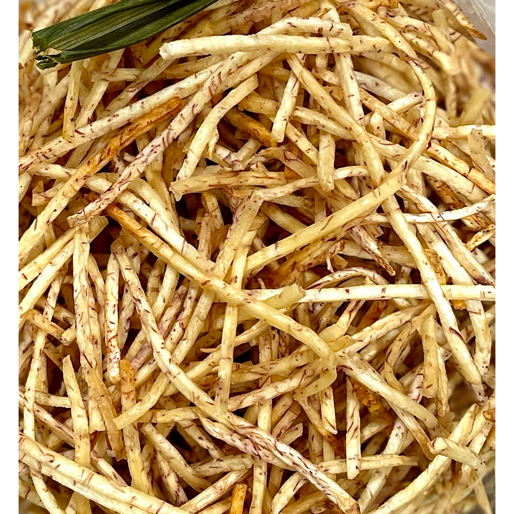 เผือกเส้น ( เค็มมัน ) น้ำหนัก 1 กิโลกรัม