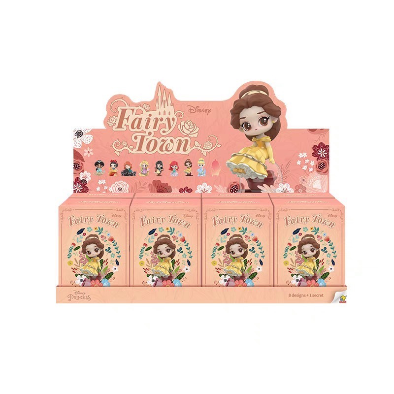 [พร้อมส่ง/Secret/ยก Box] Disney Princess Fairy Tale Town Series สินค้าลิขสิทธิ์แท้ เจ้าหญิงดิสนีย์