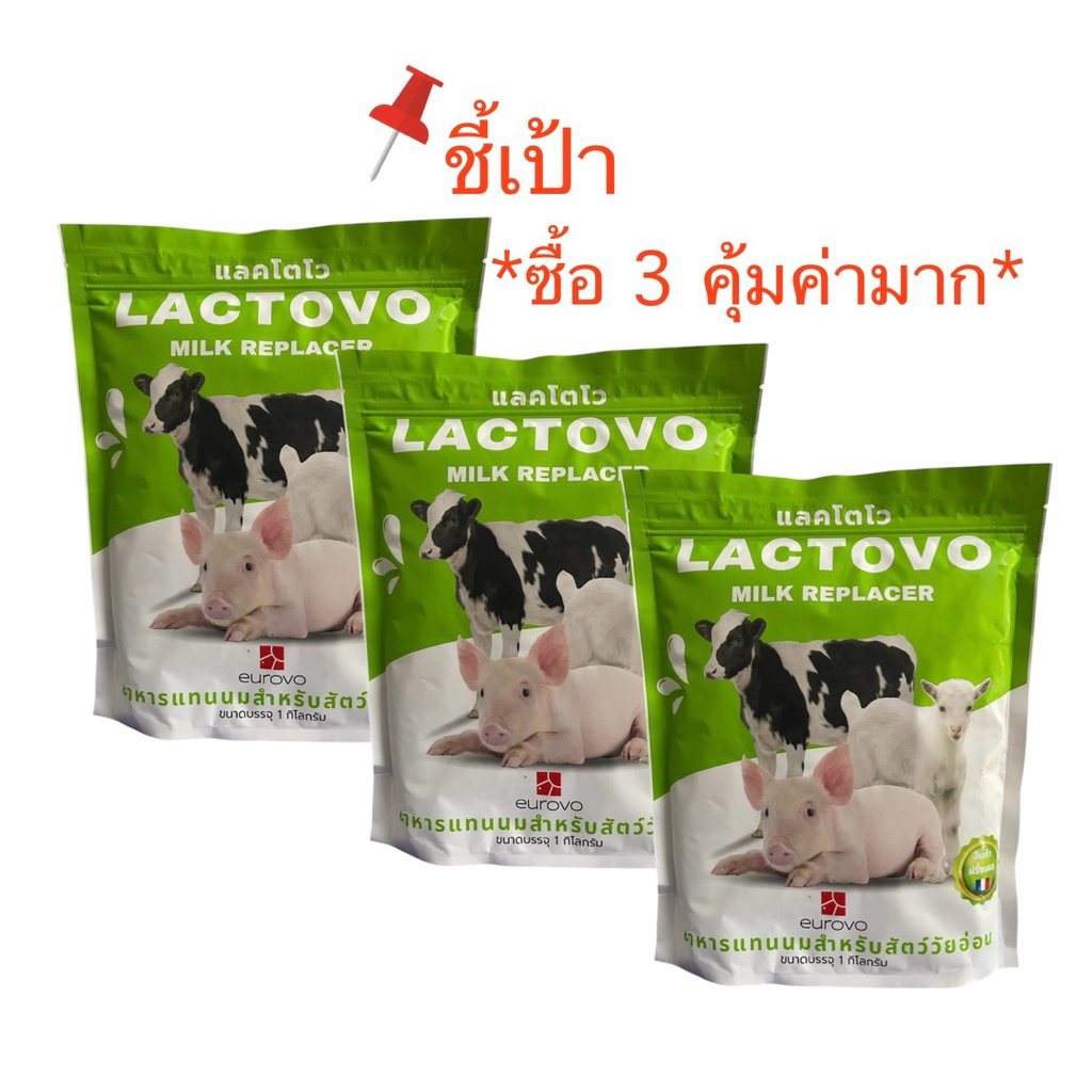 นมผงสำหรับลูกสัตว์ แลคโตโว Lactovo - รูปที่ 2