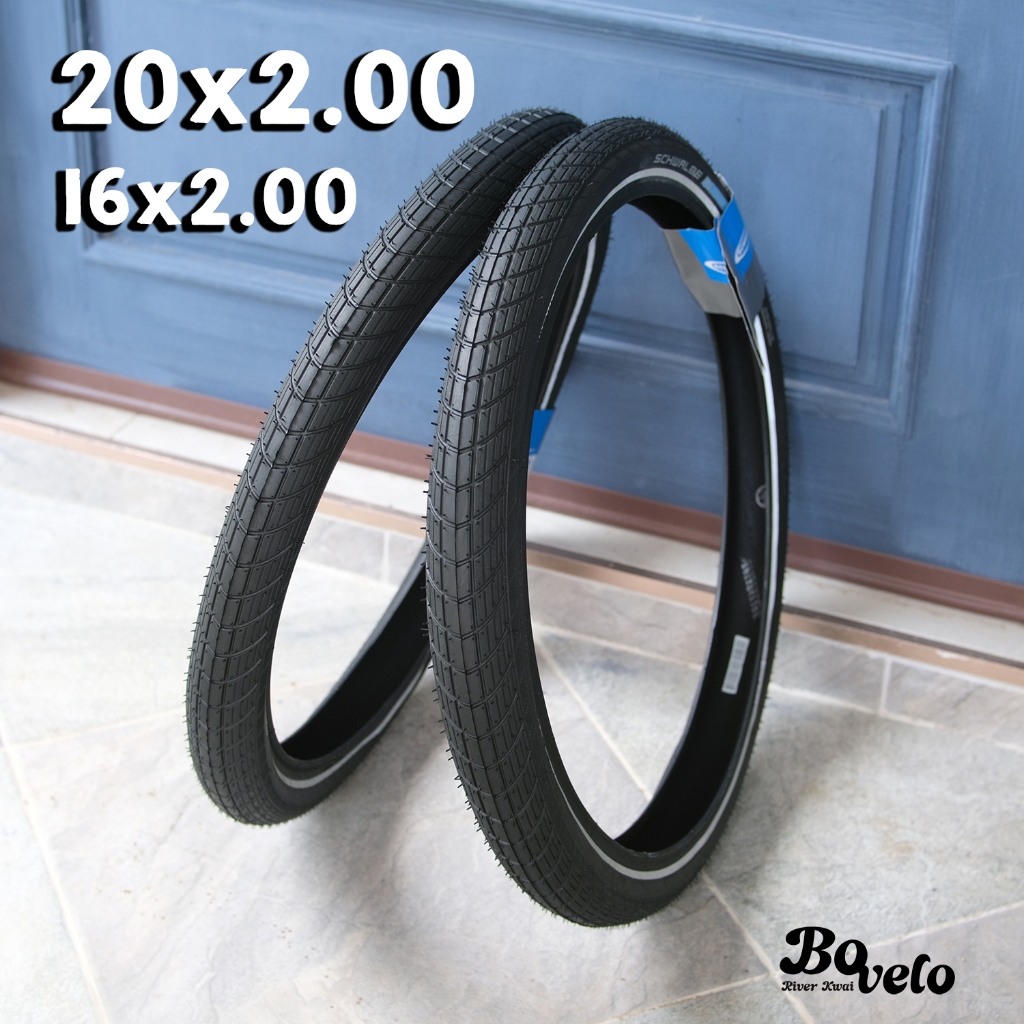 ยางจักรยาน SCHWALBE BIG APPLE 16x2.00 / 20x2.0 ขอบลวด