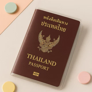 [ลดชัวร์] ปกพาสปอร์ต ซองใส่พาสปอร์ต เกรดดี กันน้ำ เคสพาสปอร์ต Passport ปกหนังสือเดินทาง ปกสมุด ส่งไว ออกใบกำกับภาษีได้