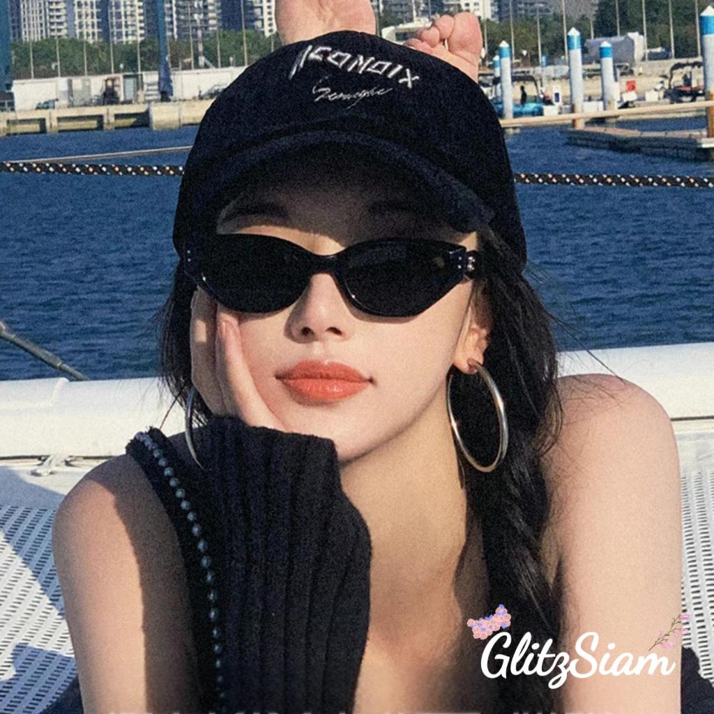 Glitzsiam💯💯แว่นกันแดดสไตล์เรโทรและอเนกประสงค์ แว่นกันแดดสุดหรู ป้องกันรังสียูวี ราคาประหยัด มีหลากหลายสี.