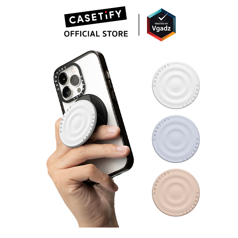 Casetify - ขาตั้งและที่จับ รุ่น Snappy Ripple Grip Stand