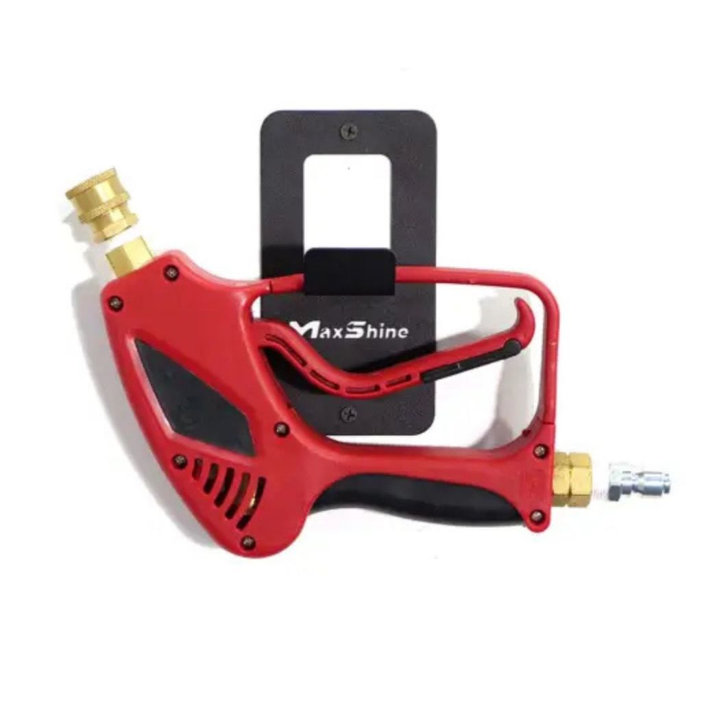MAXSHINE High Pressure Spray Gun Holder ที่แขวนปืนฉีดน้ำแรง แบบติดผนัง เหล็กหนาแข็งแรงกันสนิมอย่างดี - รูปที่ 4