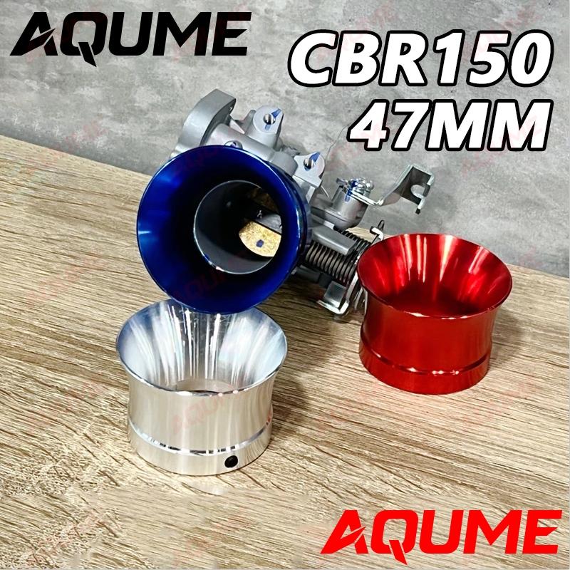 ปากแตรเรือนลิ้นเรื่อง ปากแตร เรือน CBR150i / WAVE125 / W110i และรุ่นอื่นๆ เก่า เรือนลิ้นเร่ง ใส่สนิทเข้ารูป ทรงโค้ง