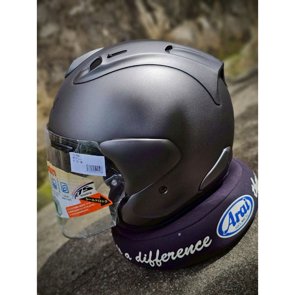 หมวกกันน็อคครึ่งใบ ARAI VZ RAM MG GRAY🩶 ของแท้ Japan 🇯🇵 100%
