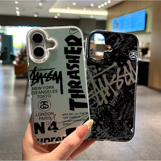 🔥ส่งจากไทย🔥Ins แบรนด์แฟชั่น เคส OPPO A17 A57 A3s A18 A53 A16 A58 A7 A17K A5 A38 A54 A12 A77 A15 A9 A5s A78 Reno 20F