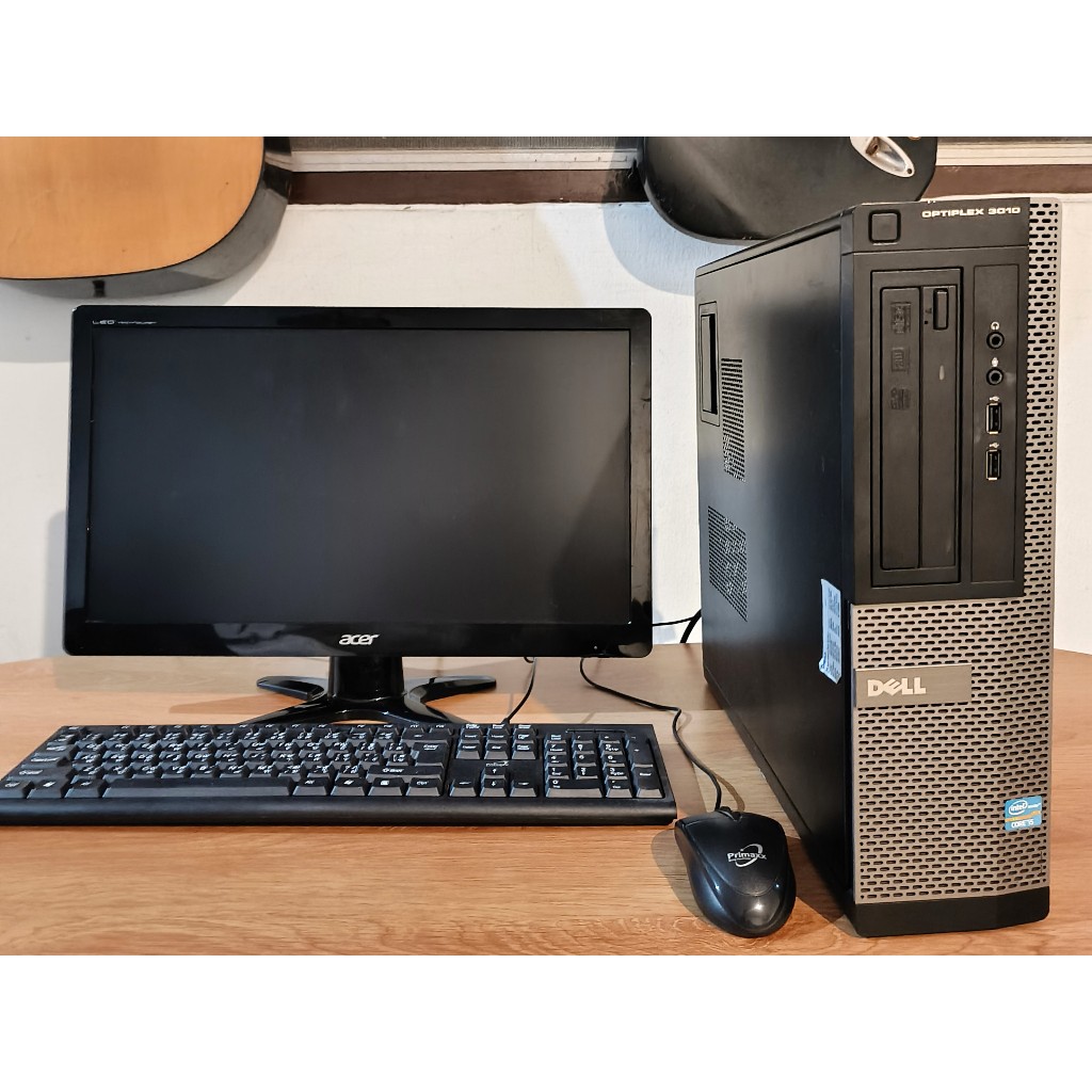 DELL CPU i5 3470 RAM 8g DDR3 SSD 256G HDD 1TB สินค้าพร้อมใช้งานครบชุด