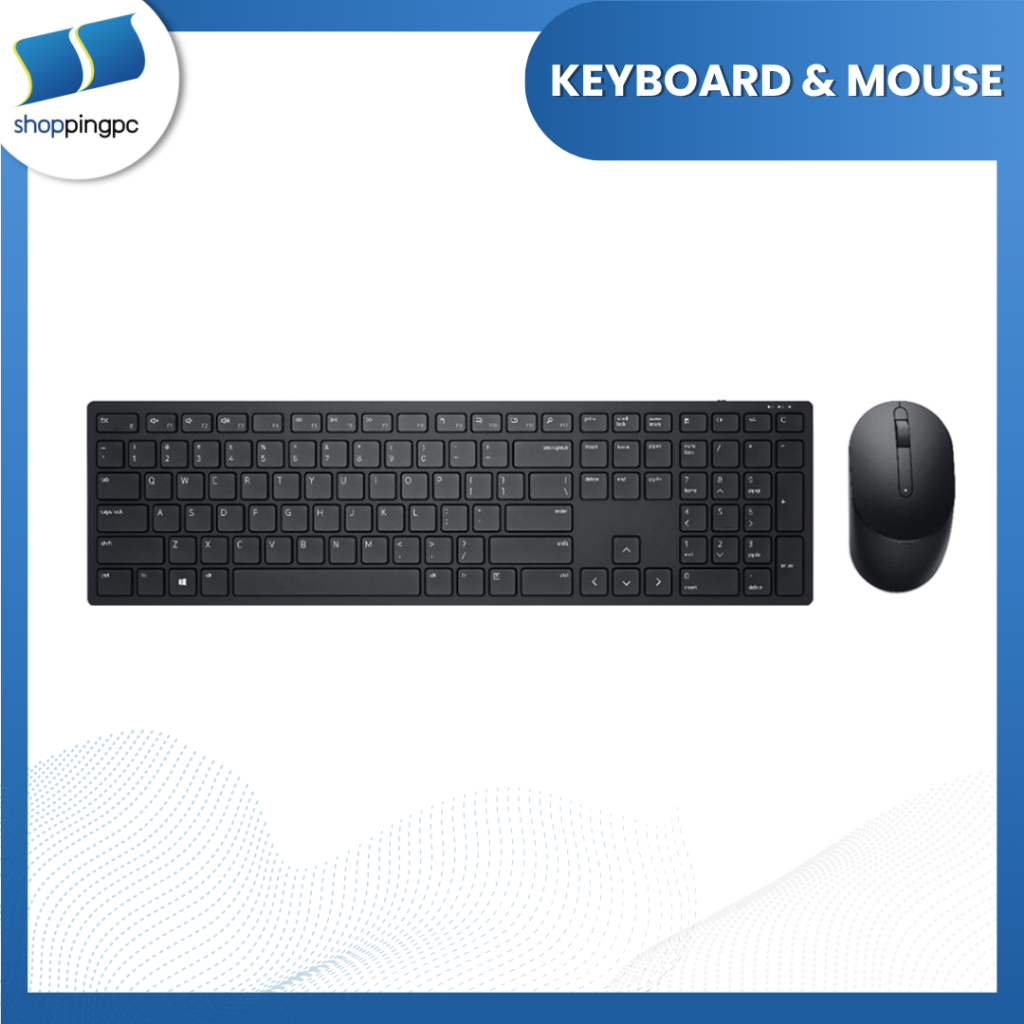 DELL KM5221W PRO WIRELESS KEYBOARD AND MOUSE (EN/TH) (Pre Order 15 วัน)
