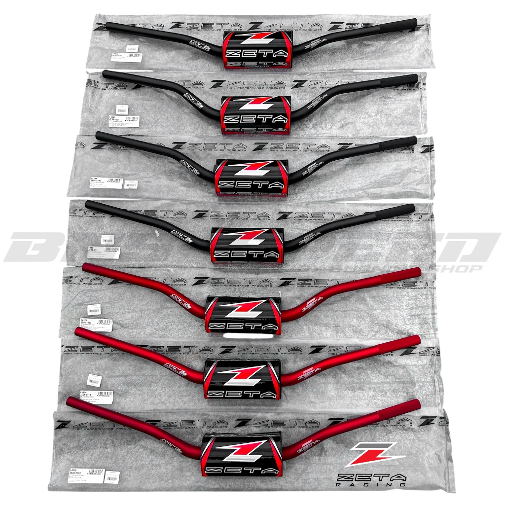 แฮนด์ Zeta Fatbar ของแท้ 28.6mm ใส่ได้ทุกรุ่น (รถบางรุ่นต้องใช้ตุ๊กตาแปลงจาก 22.2 เป็น 28.6)