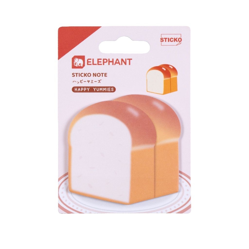 Elephant กระดาษโน๊ตกาวในตัว แฟนซี Sticko Notes 