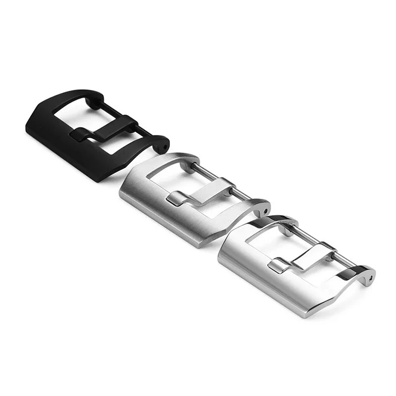 หัวเข็มขัดสายนาฬิกา Stainless สแตนเลส สีเงิน สีดำ thumbnail 7