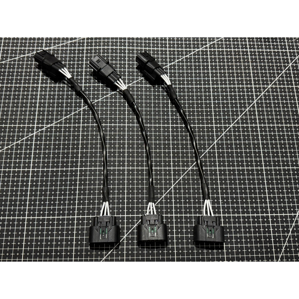 ชุดปลั๊กแปลงแมพเซนเซอร์เวฟใส่แมพ S4 ไปเป็น CBR สายไฟเงินทนความร้อนสูง #TP_Wiring