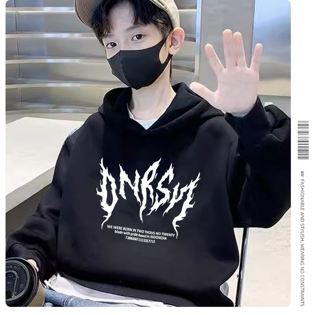 E525เสื้อฮุ้ดเด็กสไตส์เกาหลี สกรีนลายการ์ตูนน่ารักใส่ได้ทั้งหญิงและชายE