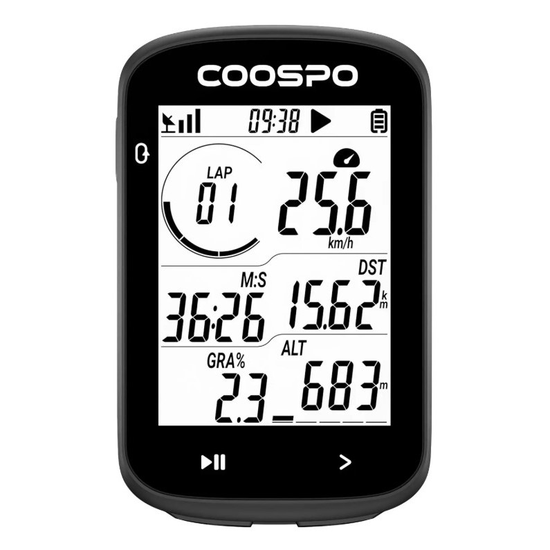 ไมล์จักรยาน COOSPO CS300 GPS Bike Computer ปั่นจริง วัดจริง แชร์ได้ทันที