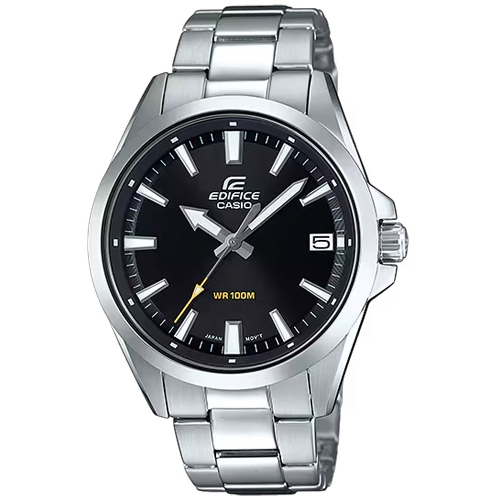 Edifice นาฬิกาข้อมือผู้ชาย สายสแตนเลส สีเงิน รุ่น EFV-100,EFV-100D,EFV-100D-1A