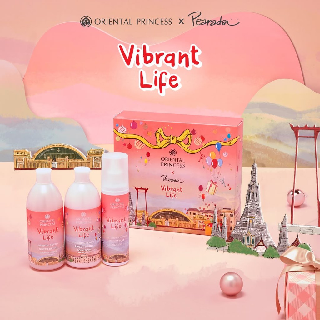 เซตของขวัญวันแม่ Oriental Princess Beauty Vibrant Life Set
