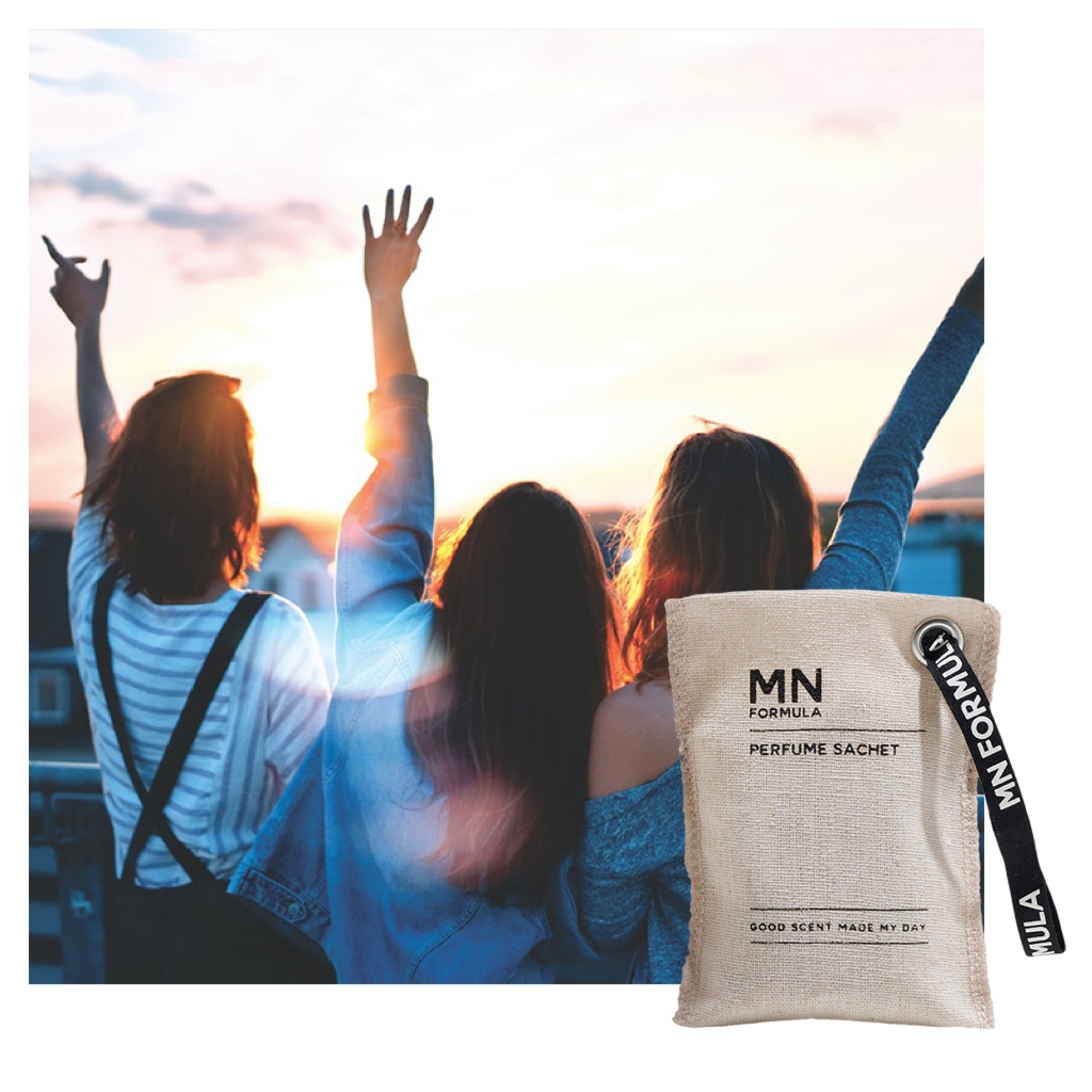 MN formula Perfume Bag  กลิ่น Joie de Vivre ถุงหอม กลิ่นสดชื่นอิ่มเอมใจเเนวมิ้น
