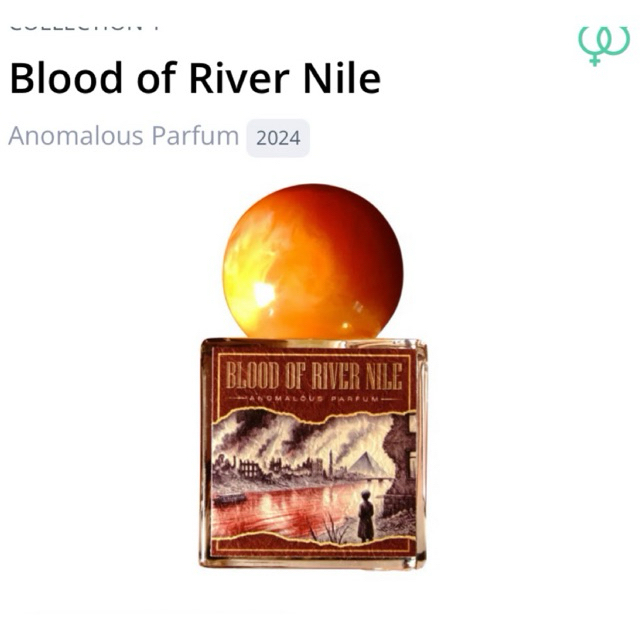 Anomalous - Blood of Rivernile(+deer musk) sample
