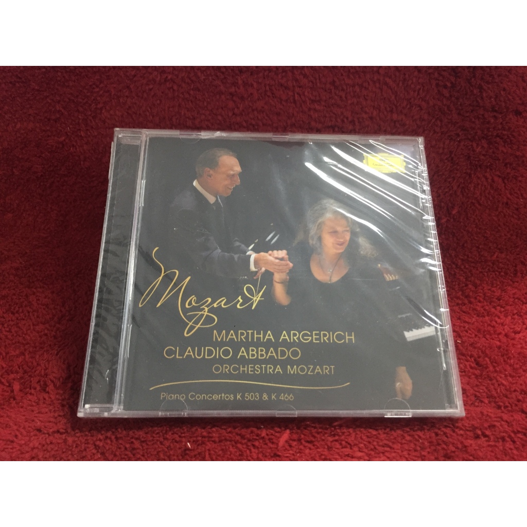 CD Wolfgang Amadeus Mozart Piano Concertos K 503 & K 466 สภาพตามปก B90-94