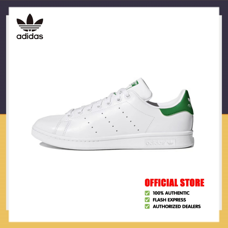 【ของแท้ 100%】Adidas Stan Smith Unisex Sneakers Skateboard Shoes รองเท้าผ้าใบ