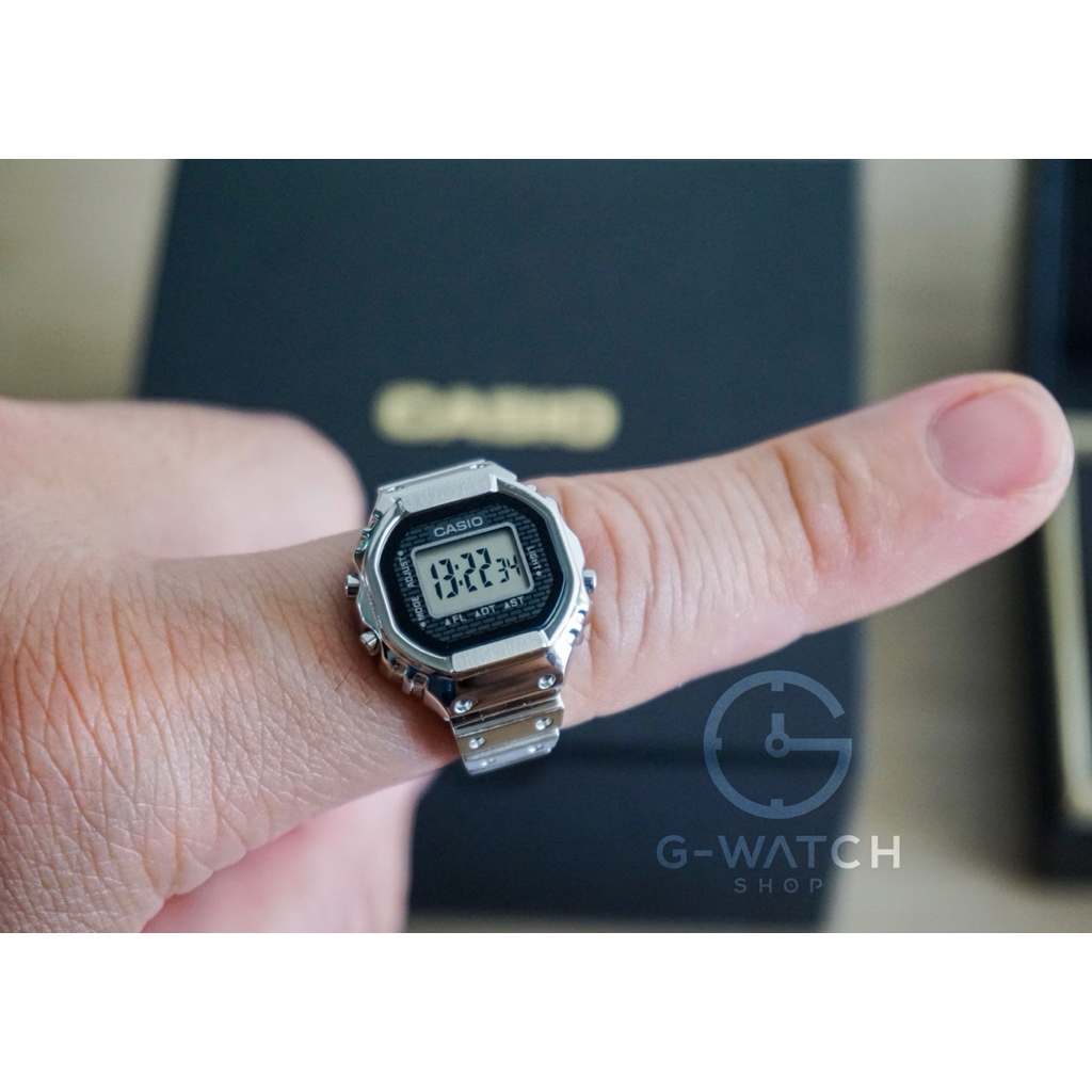 [มีสินค้าพร้อมจัดส่ง] [ดูเวลาได้จริง] [เปลี่ยนถ่านได้] CASIO RING CRW-001-1, CRW-001 [นาฬิกาแหวน CAS