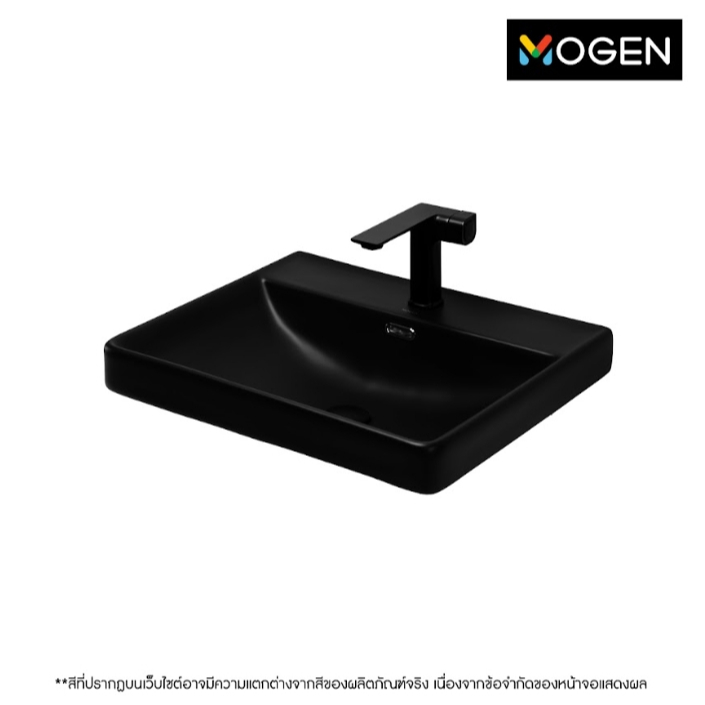MA433#BL  อ่างล้างหน้าชนิดฝังบนเคาน์เตอร์ MOGEN