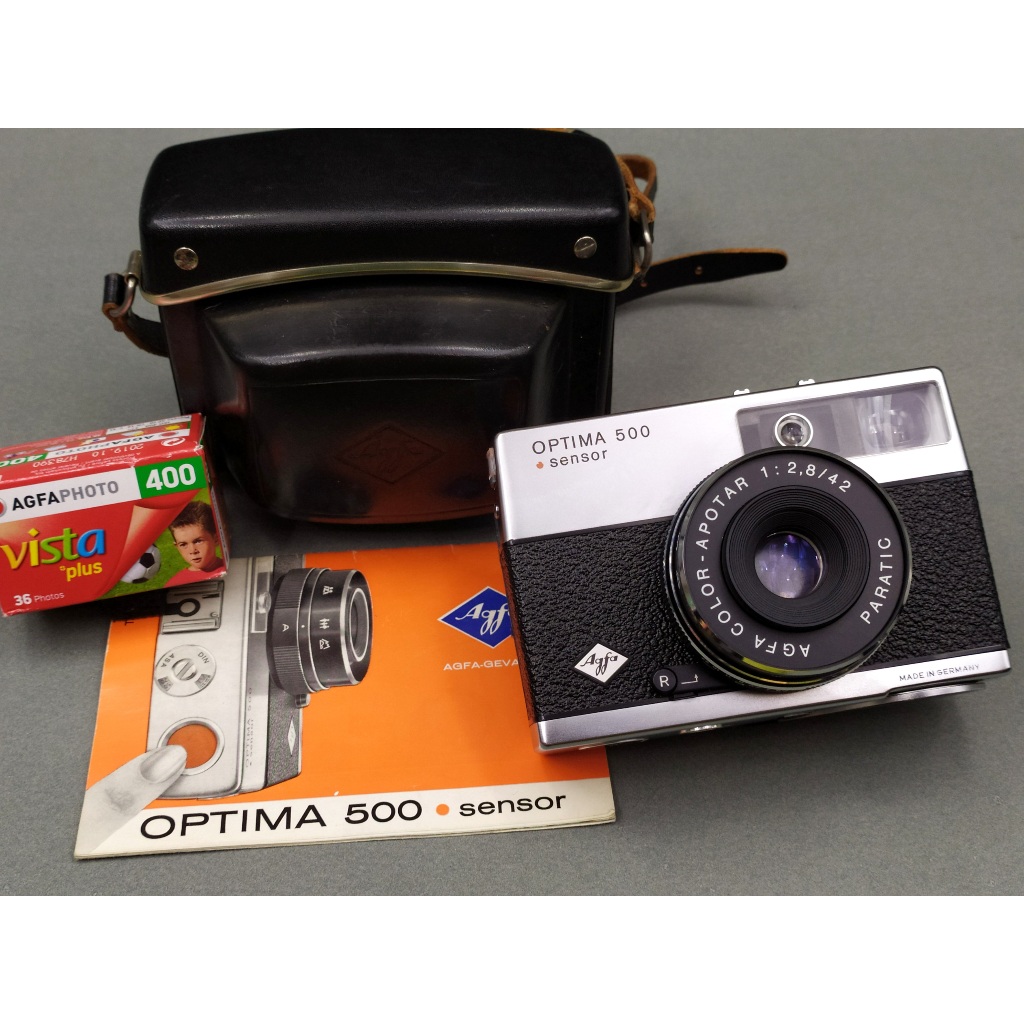 กล้อง AGFA OPTIMA 500 sensor ครบชุดพร้อมเคสหนังและคู่มือ