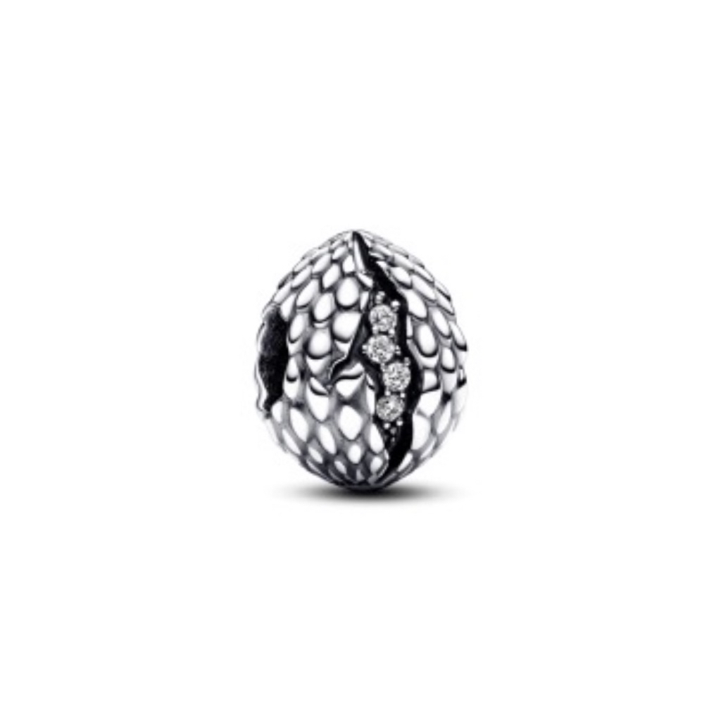 Pandora ของแท้💯game of thrones sparkling dragon egg charm พร้อมส่ง🛵แถมอุปกรณ์ full set🩷