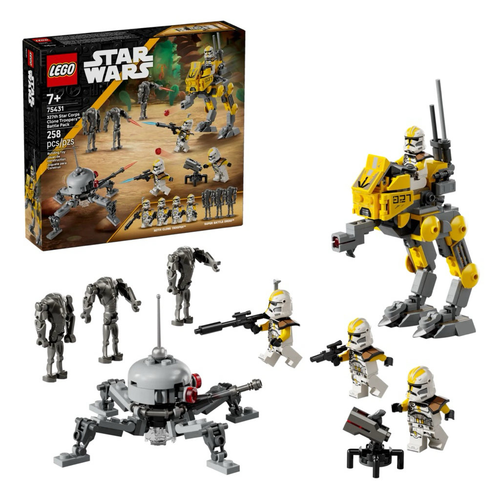 LEGO Starwars #75431 327th Star Corps Cline Troopers Battle Pack (2025)
