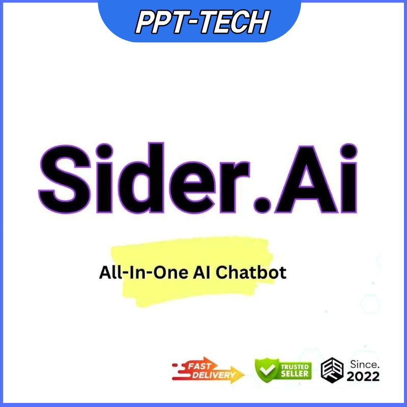 【FAST】SIDER AI- UNLIMITED PRO PLAN AI-POWERED TOOLS FOR SEAMLESS DESIGN, BR..