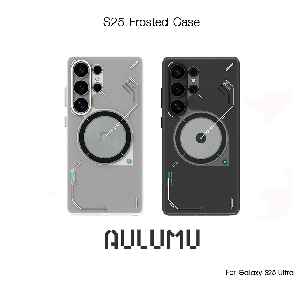 AULUMU S25 Frosted Case เคสโปร่งแสงกันกระแทกระดับ1.5เมตรเกรดพรีเมี่่ยม เคสสำหรับ Galaxy S25 Ultra (N