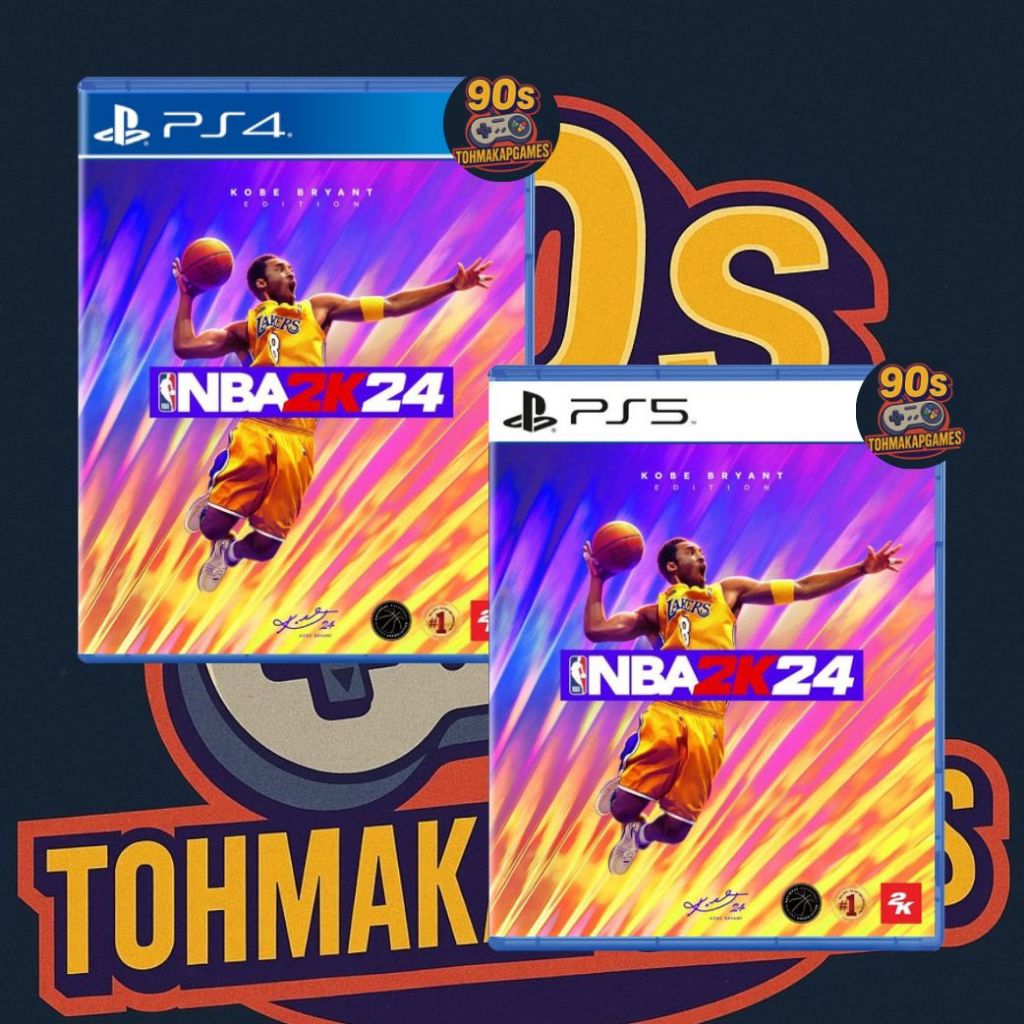 (มือ2) แผ่นเกม PS4/PS5 NBA 2K24 Kobe Bryant Edition