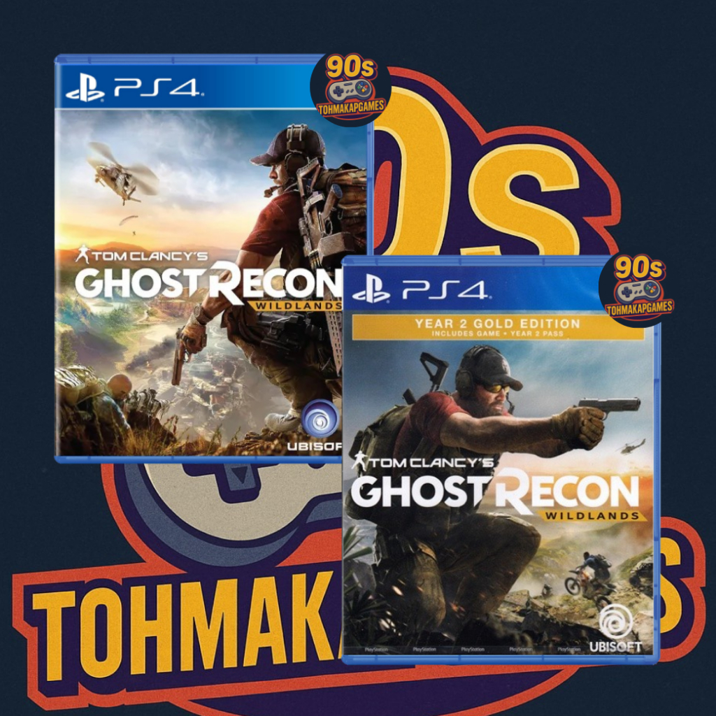 (มือ2) แผ่นเกม PS4 : Ghost Recon Wildlands