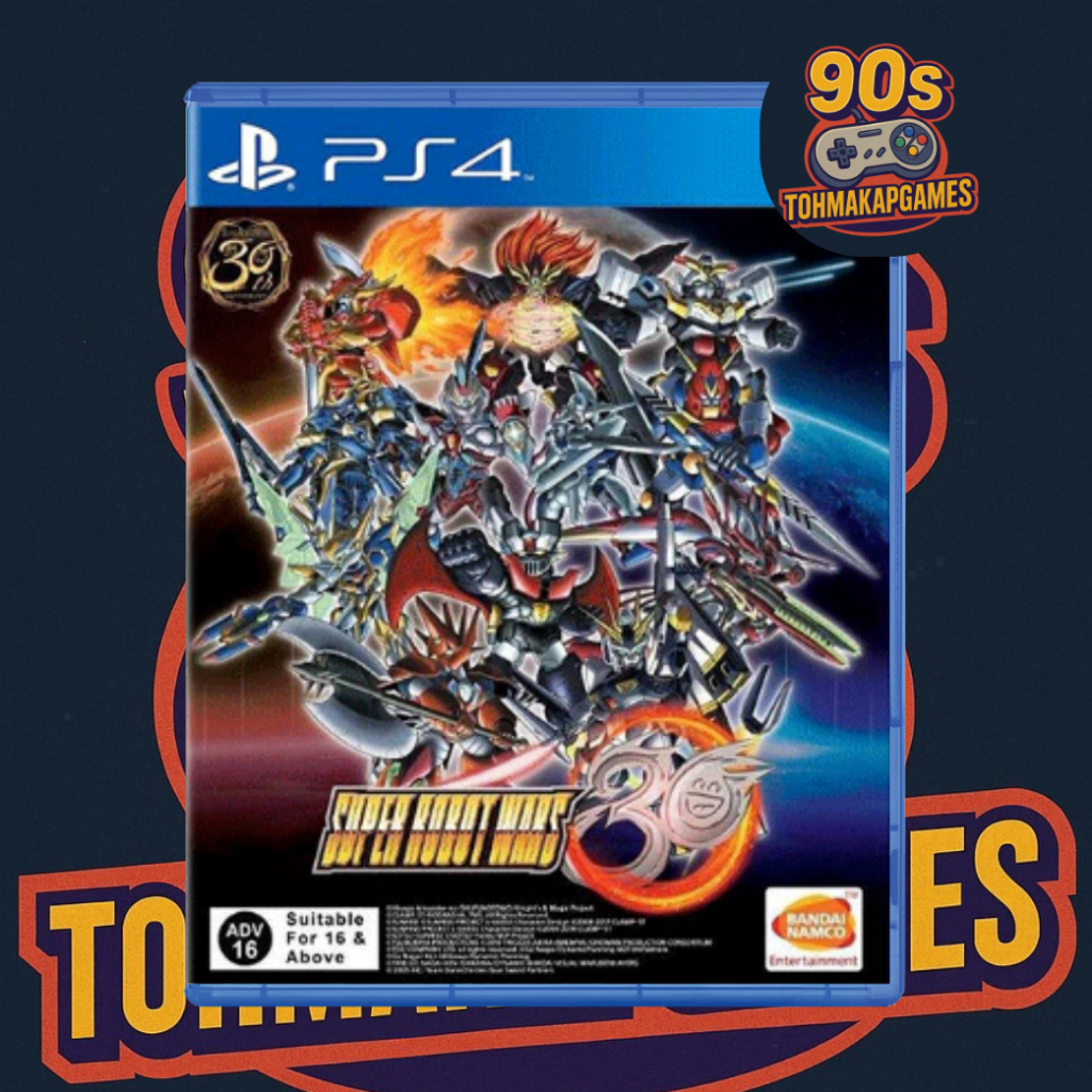 (มือ2) แผ่นเกม PS4 : Super Robot Wars 30