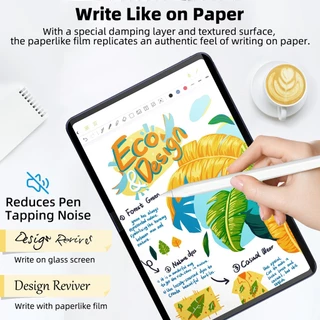 GOOJODOQ ฟิล์มกระจก Ipad แม่เหล็กแบบกระดาษ ฟิล์มไอแพด จากหน้าจอสัมผัสที่ไม่สะดุด