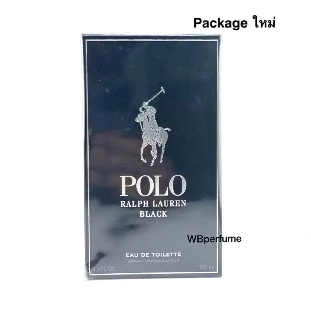 น้ำหอม Ralph Lauren Polo black edt 125ml package ใหม่
