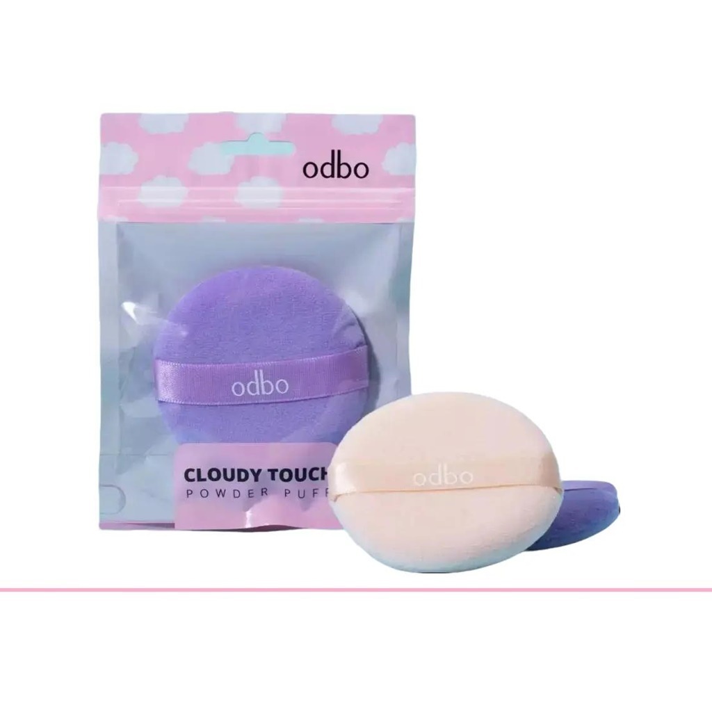 Odbo Cloudy Touch Powder Puff โอดีบีโอ คลาวดี้ ทัช พาวเดอร์ พัฟ OD8073 (1 ชิ้น)