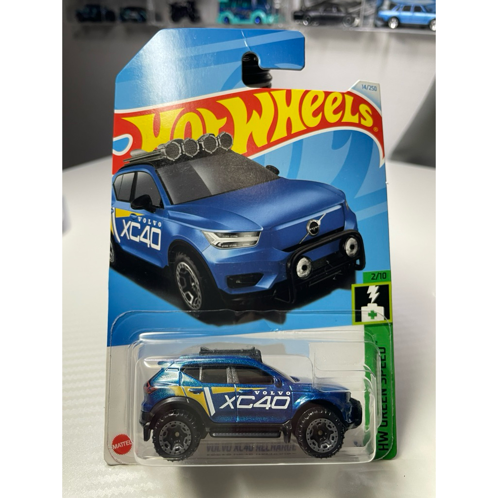 รถฮอทวีล Hot Wheels VOLVO XC40 RECHARGE🔵