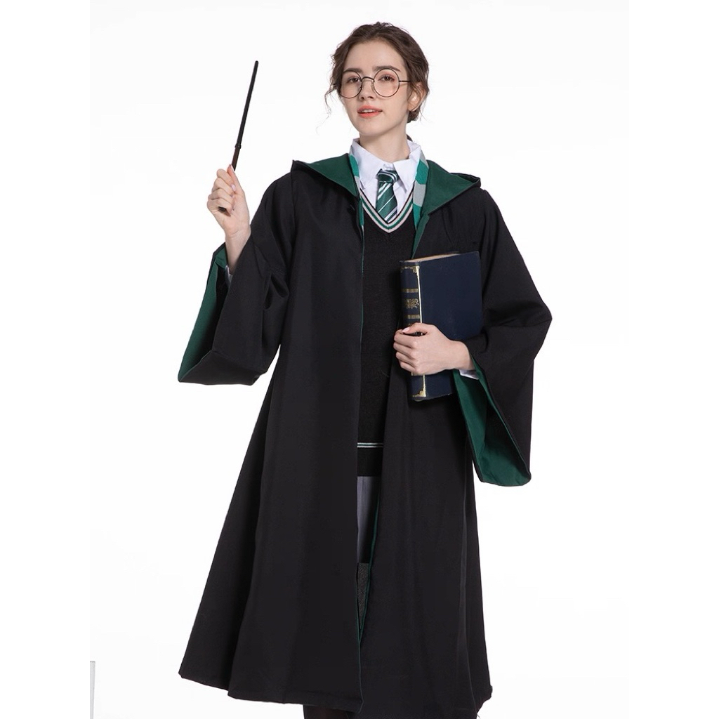 เสื้อคลุม ฮาโลวีน ชุดพ่อมด ฮัลโลวีน สำหรับเด็ก สำหรับผู้ใหญ่ เสื้อคลุม คอสตูม มีหลายขนาดให้เลือก